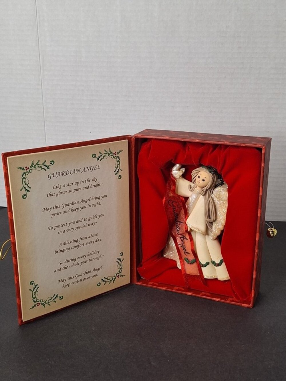 2005 Pavillion Gift Company Guardian Angel  Christmas Ornament  5” in Box - Picture 2 of 5